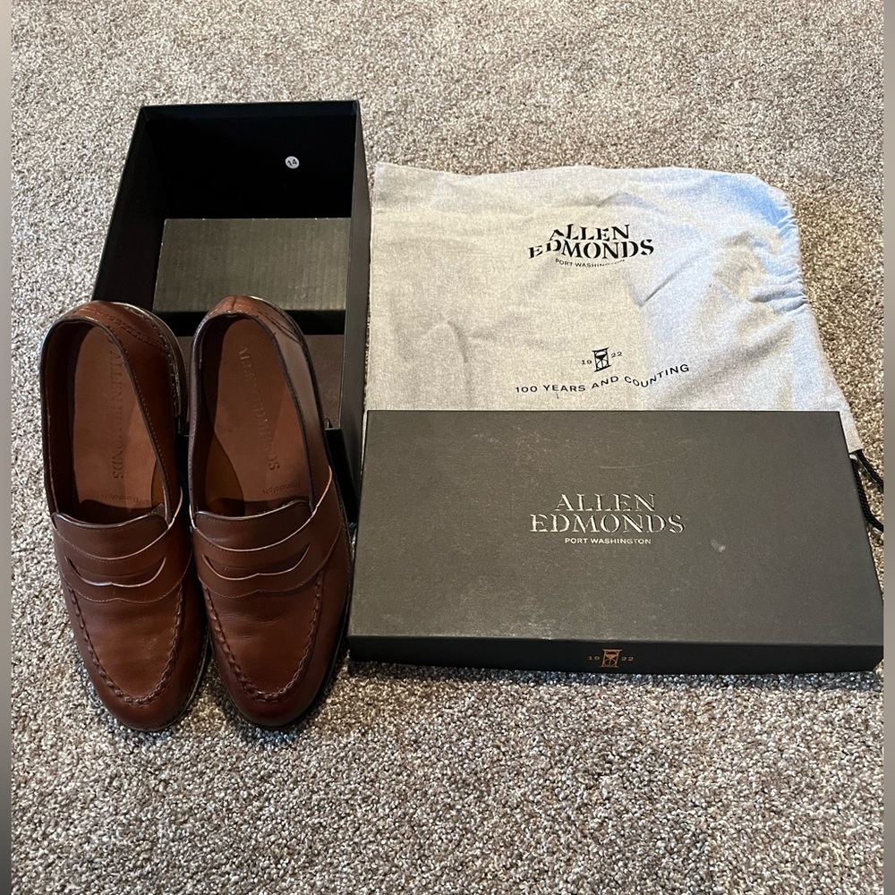 BRAND NEW! Allen Edmonds Randolph shoe size 8 1/2